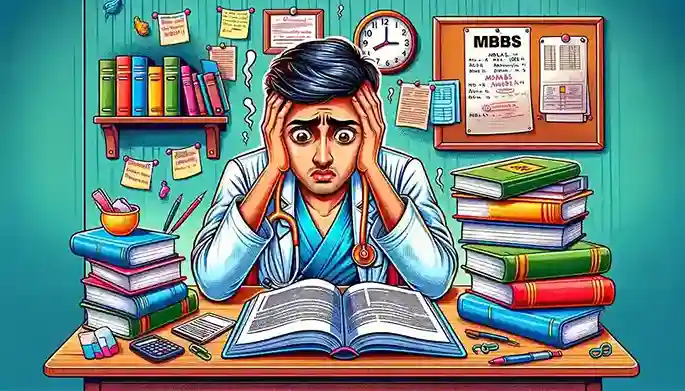 academic pressure in mbbs