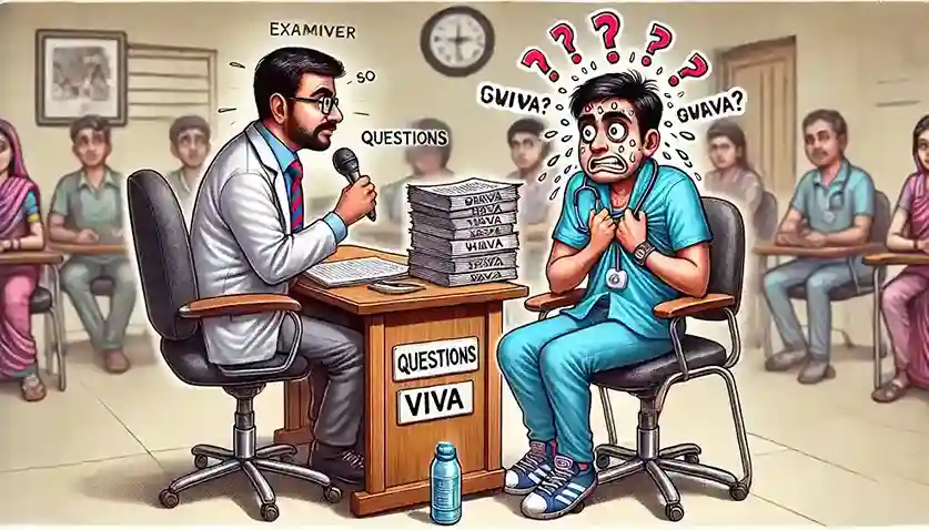 mbbs student unable to answer in viva